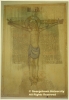 photograph of early painting of the crucifixion by David Jones, c. 1925